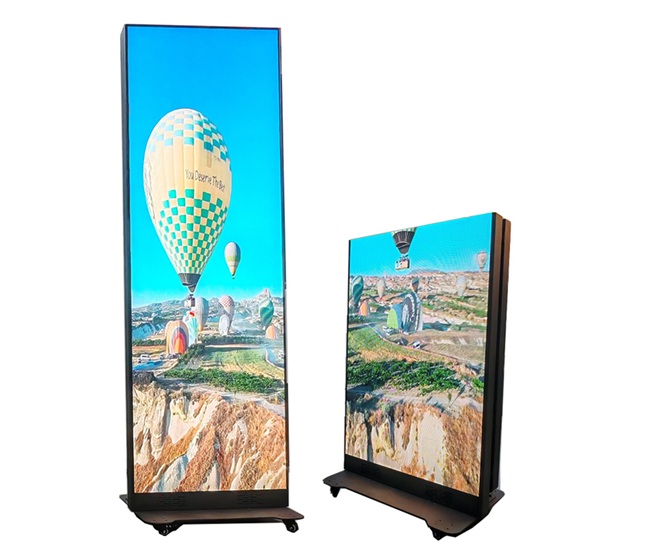 ¿Por qué las pantallas LED plegables para carteles se están convirtiendo en la opción preferida para el marketing minorista?